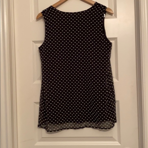NWT Black polka dot tank top - Picture 3 of 4